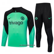 Chandal de Sudadera del Chelsea 23-24 Verde