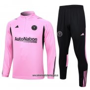 Chandal de Sudadera del Inter Miami 23-24 Rosa