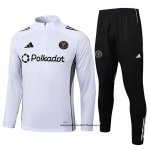 Chandal de Sudadera del Inter Miami 25-26 Blanco