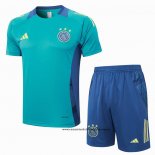 Chandal del Ajax 24-25 Manga Corta Verde - Pantalon Corto