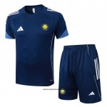 Chandal del Al Nassr 25-26 Manga Corta Azul - Pantalon Corto