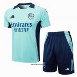 Chandal del Arsenal 24-25 Manga Corta Verde - Pantalon Corto