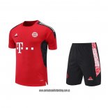 Chandal del Bayern Munich 22-23 Manga Corta Rojo - Pantalon Corto