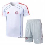 Chandal del Bayern Munich 25-26 Manga Corta Blanco - Pantalon Corto