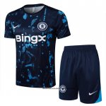 Chandal del Chelsea 24-25 Manga Corta Azul - Pantalon Corto