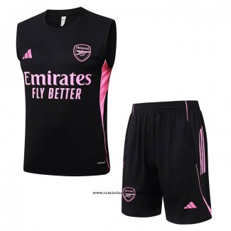 Chandal del Inter Miami 25-26 Sin Mangas Negro Rosa