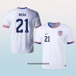 Jugador Primera Camiseta Estados Unidos Weah 2024