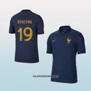 Jugador Primera Camiseta Francia Benzema 2022