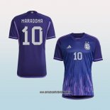 Jugador Segunda Camiseta Argentina Maradona 2022