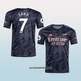 Jugador Segunda Camiseta Arsenal Saka 22-23