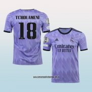 Jugador Segunda Camiseta Real Madrid Tchouameni 22-23