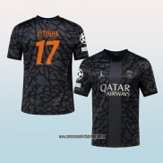 Jugador Tercera Camiseta Paris Saint-Germain Vitinha 23-24