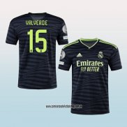 Jugador Tercera Camiseta Real Madrid Valverde 22-23