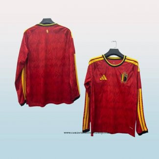 Primera Camiseta Belgica 2026 Manga Larga