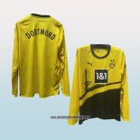 Primera Camiseta Borussia Dortmund 23-24 Manga Larga