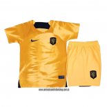 Primera Camiseta Paises Bajos Nino 2022