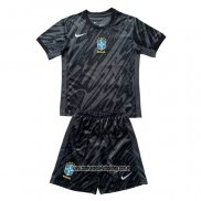 Segunda Camiseta Brasil Portero Nino 2024