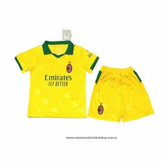 Tercera Camiseta AC Milan Nino 25-26