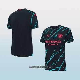 Tercera Camiseta Manchester City Mujer 23-24