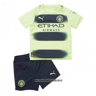 Tercera Camiseta Manchester City Nino 22-23