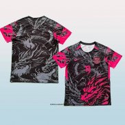 Camiseta Barcelona Dragon 25-26 Negro Rojo Tailandia