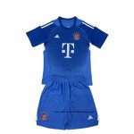 Camiseta Bayern Munich Portero Nino 25-26 Azul
