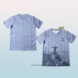 Camiseta Brasil Jesus 25-26 Gris Tailandia