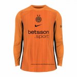 Camiseta Inter Milan Portero 25-26 Manga Larga Naranja