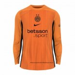 Camiseta Inter Milan Portero 25-26 Manga Larga Naranja