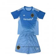Camiseta Los Angeles Galaxy Portero Nino 2025 Azul