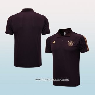 Camiseta Polo del Alemania 22-23 Marron