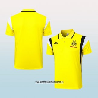 Camiseta Polo del Borussia Dortmund 23-24 Amarillo