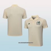 Camiseta Polo del Mexico 23-24 Albaricoque