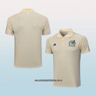 Camiseta Polo del Mexico 23-24 Albaricoque