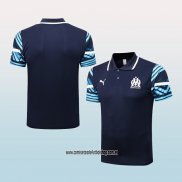 Camiseta Polo del Olympique Marsella 22-23 Azul Marino