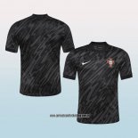 Camiseta Portugal Portero 2024 Negro