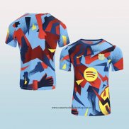 Camiseta Pre Partido del Barcelona 25-26 Azul