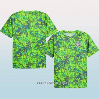 Camiseta Pre Partido del Manchester City 25-26 Verde
