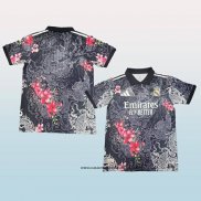 Camiseta Real Madrid Dragon 25-26 Negro Rojo Tailandia