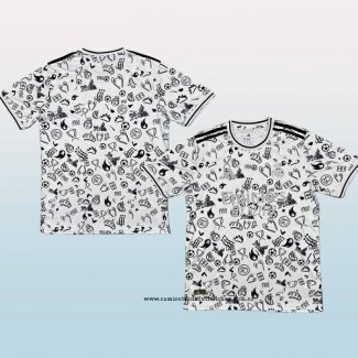 Camiseta Real Madrid Special 25-26 Blanco Negro Tailandia