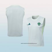 Camiseta de Entrenamiento Al-Ahli Saudi 25-26 Sin Mangas Blanco