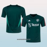 Camiseta de Entrenamiento Manchester United 23-24 Verde