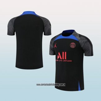 Camiseta de Entrenamiento Paris Saint-Germain 22-23 Negro y Azul