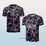 Camiseta de Entrenamiento Paris Saint-Germain Jordan 25-26 Negro Rosa