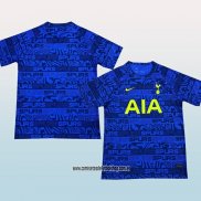 Camiseta de Entrenamiento Tottenham Hotspur 2022 Azul Oscuro