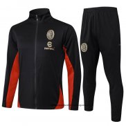 Chandal de Chaqueta del AC Milan 24-25 Negro