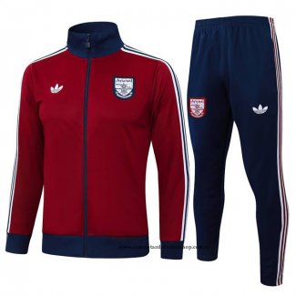 Chandal de Chaqueta del Arsenal Nino 25-26 Rojo