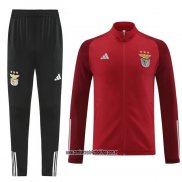 Chandal de Chaqueta del Benfica 23-24 Rojo