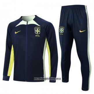 Chandal de Chaqueta del Brasil 22-23 Azul