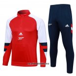 Chandal de Sudadera del Arsenal 23-24 Rojo